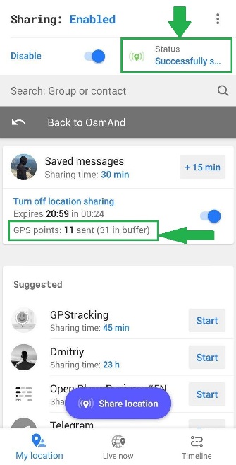 OsmAnd Tracker