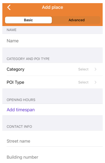 Create POI iOS