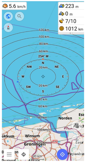 Radius ruler 3D format