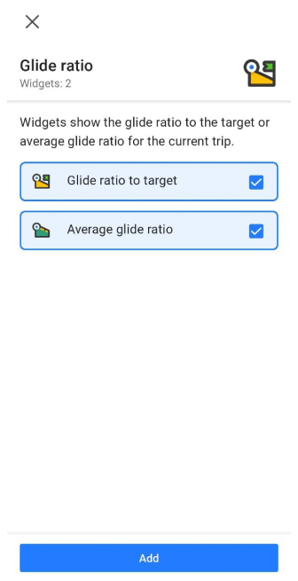 Glide ratio