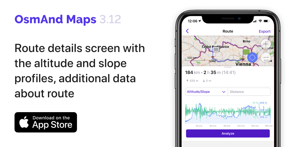 OsmAnd iOS 3.12